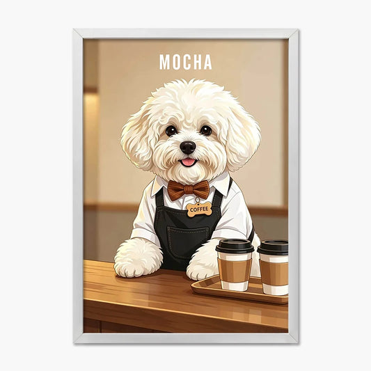 Barista | Pet Portrait Print