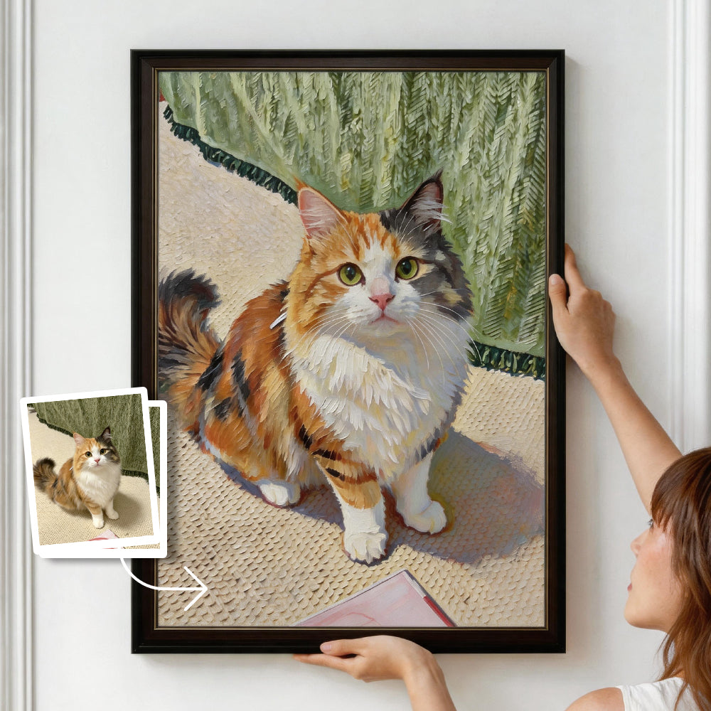 True-to-Life | Custom Hand-Painted Pet Portrait | Two Pets