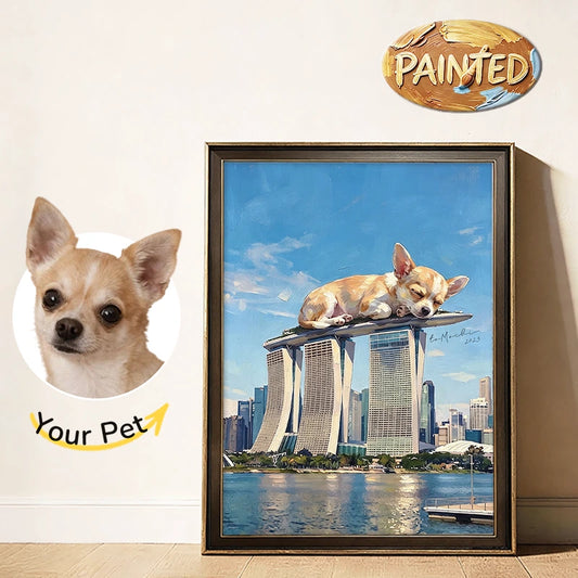 Singapore | Hand-painted Pet Portrait