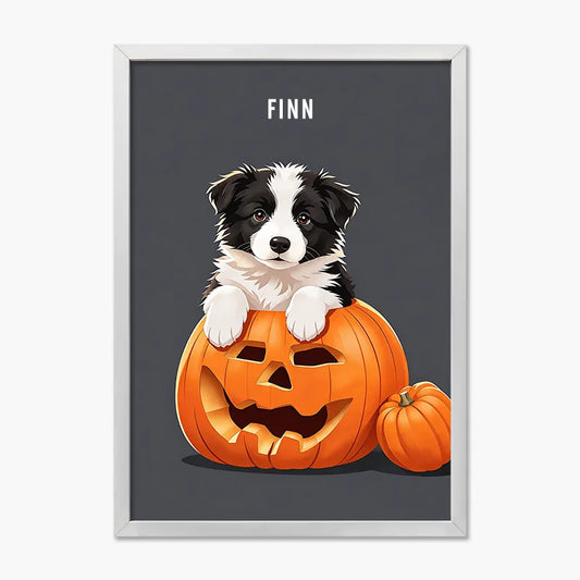 Pumpkin king | Pet Portrait Print