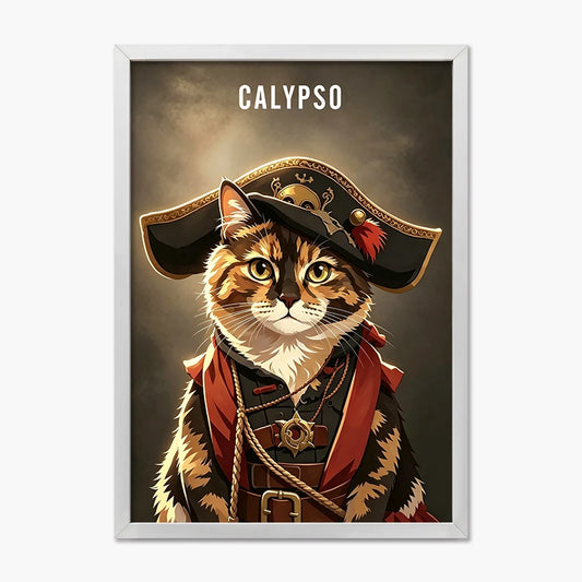 The Pirate Captain | Pet Portrait Print