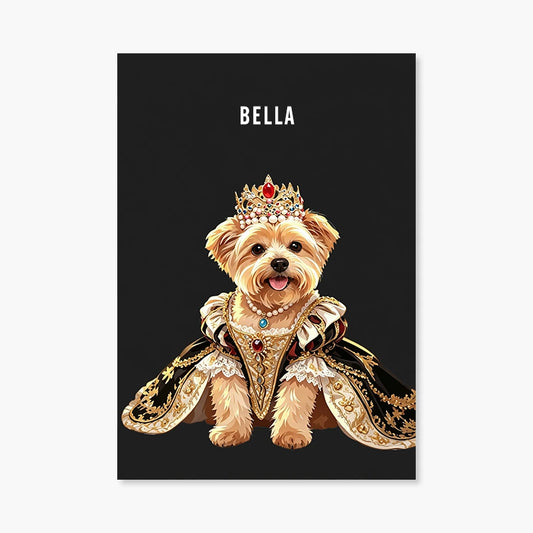 The Queen | Pet Portrait Print