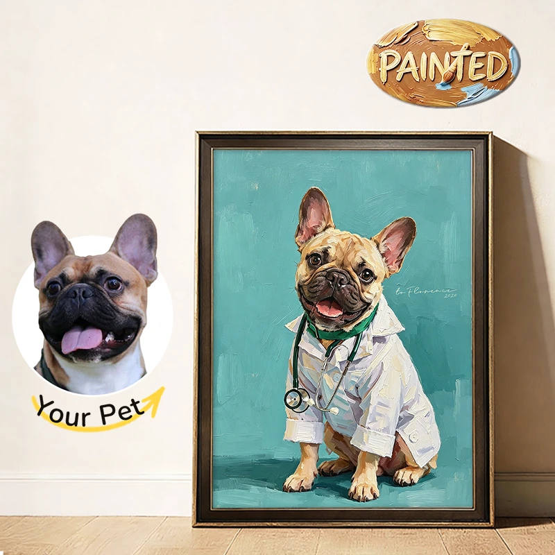 Doctor | Hand-painted Pet Portrait
