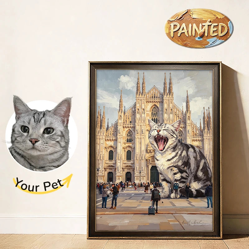 Duomo di Milano | Hand-painted Pet Portrait