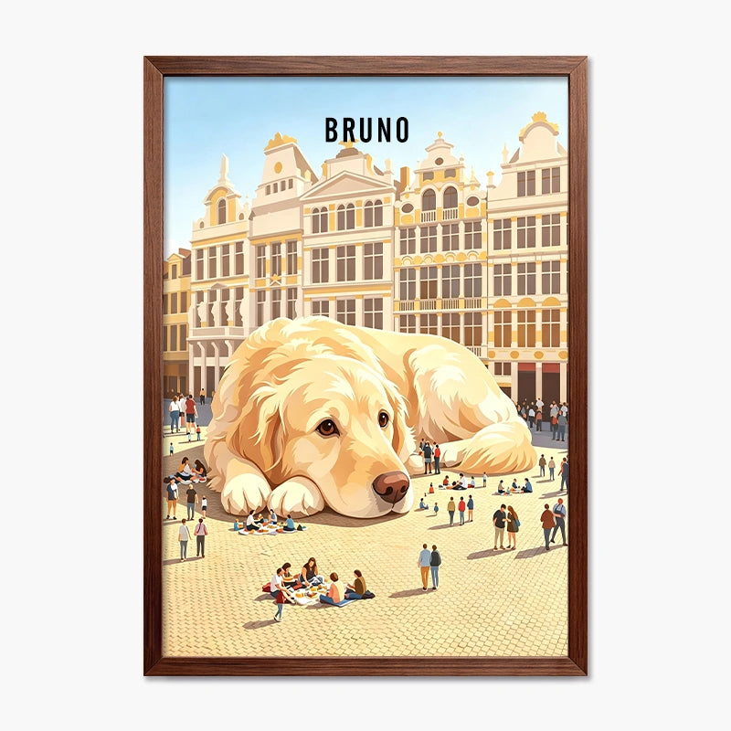 Grand Place, Brussels | Pet Portrait Print