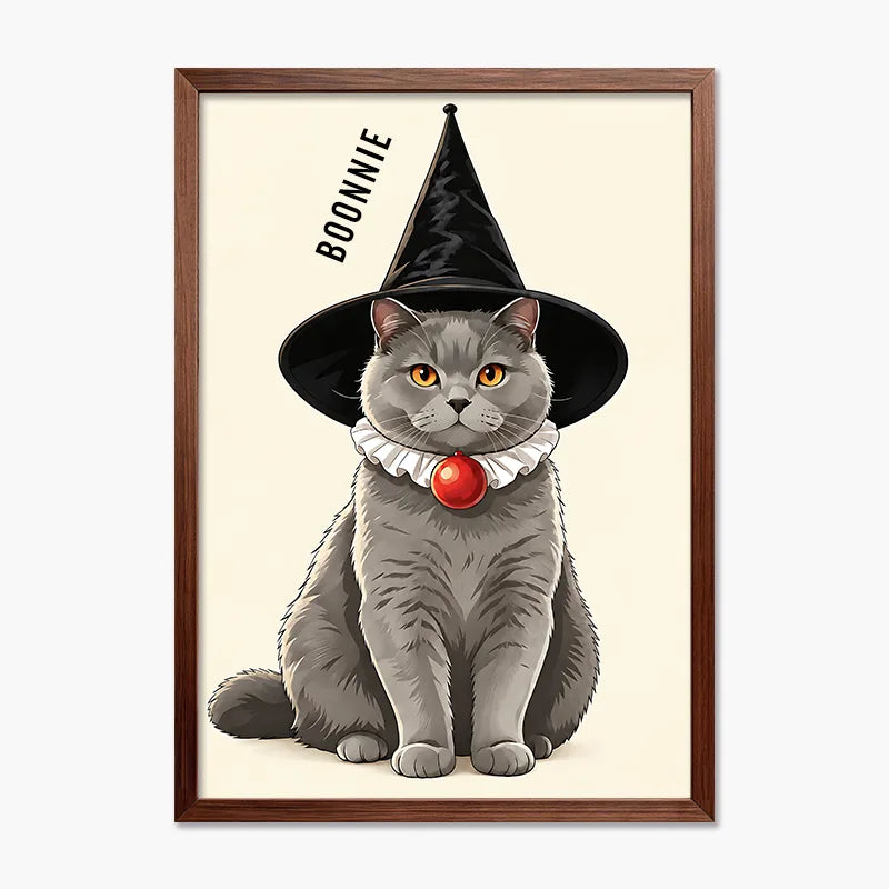 Witch | Pet Portrait Print