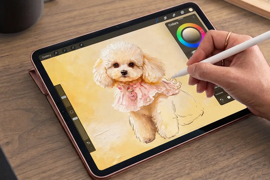 Pet Portraits From Photos: How the Custom Process Works