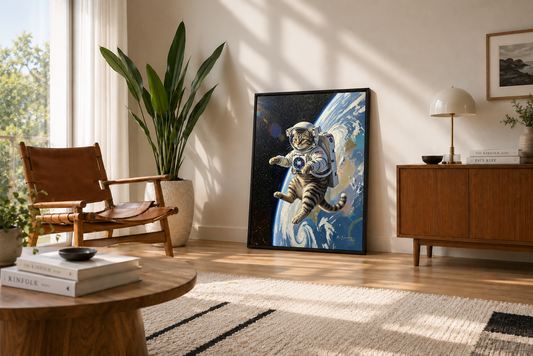 Custom Cat Portraits: How to Choose the Right Style, Photo and Artist