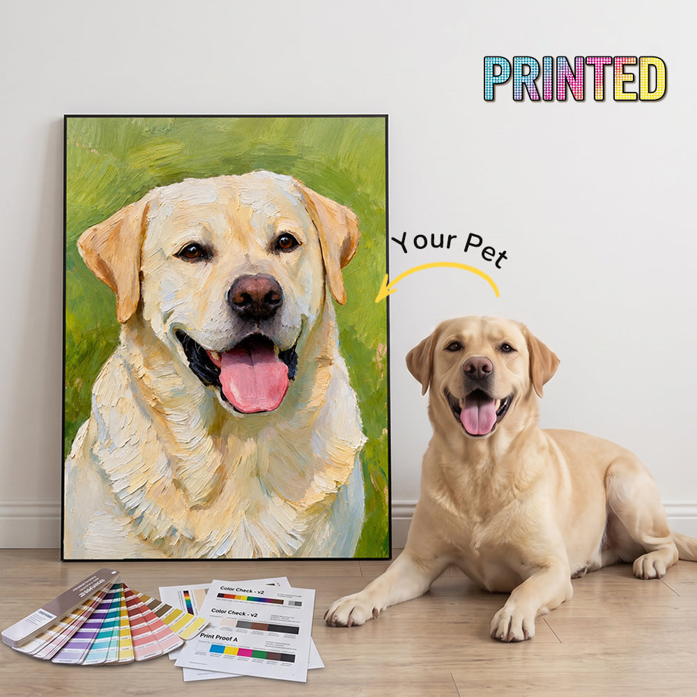 Custom Pet Portrait Print