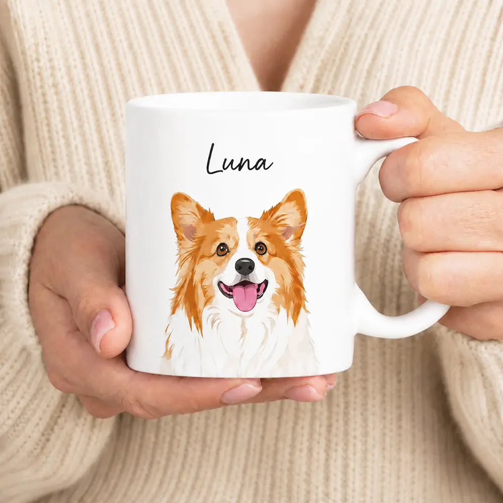 Custom Pet Portrait Mug