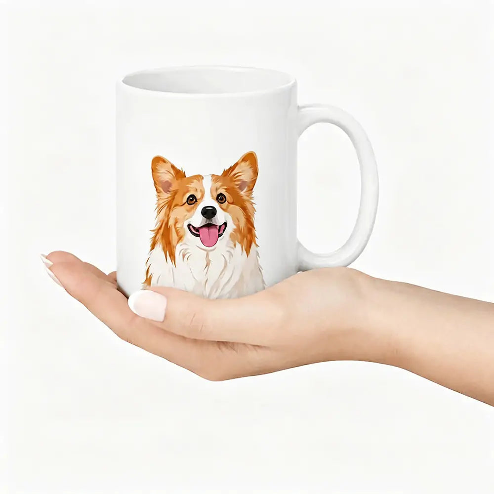 Custom Pet Portrait Mug