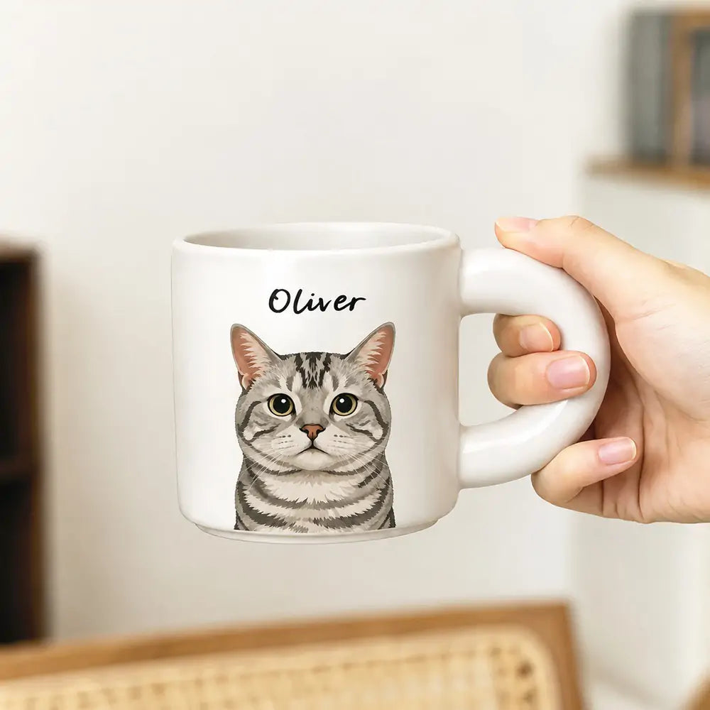 Custom Pet Portrait Mug