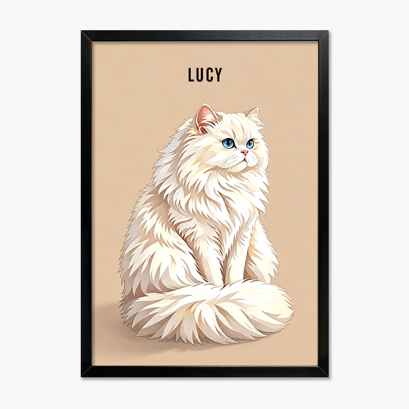 Modern Pet Portrait | Pet Portrait Print