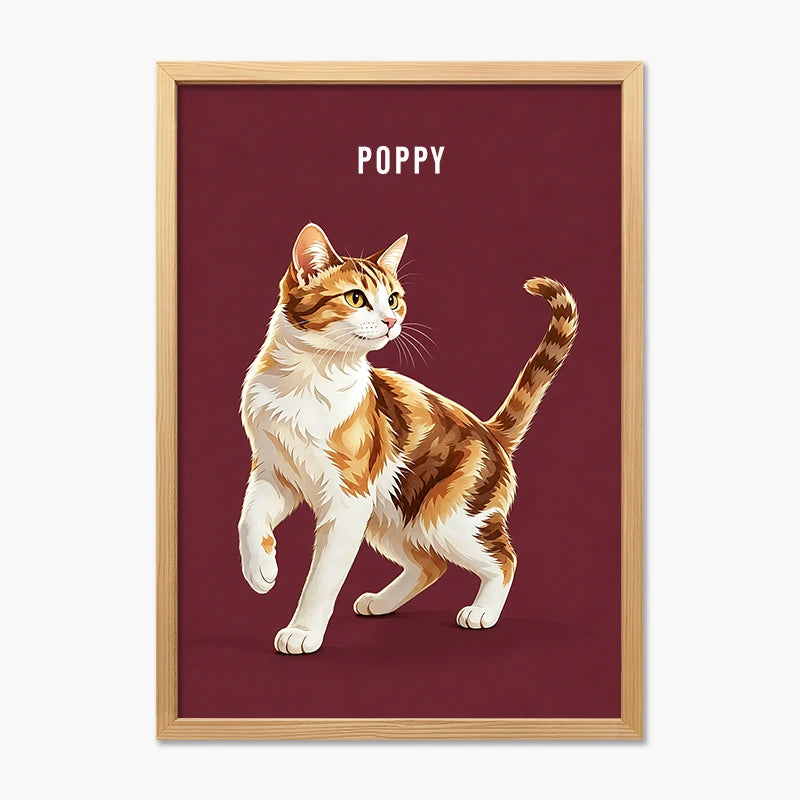 Modern Pet Portrait | Pet Portrait Print