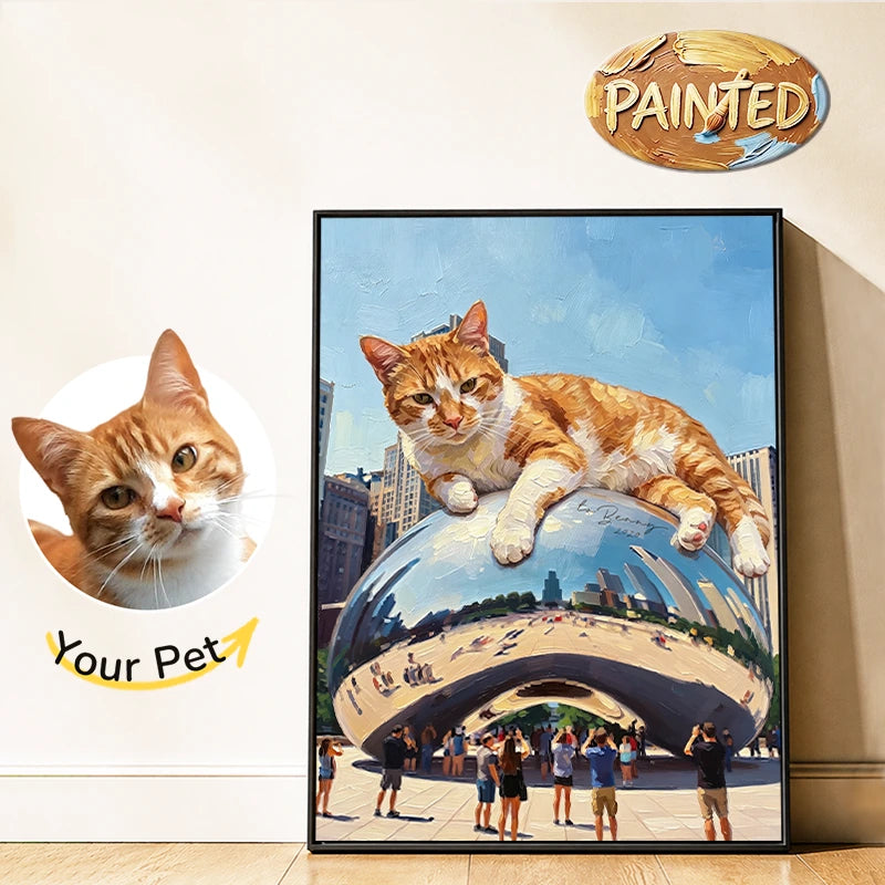 Chicago | Hand-painted Pet Portrait