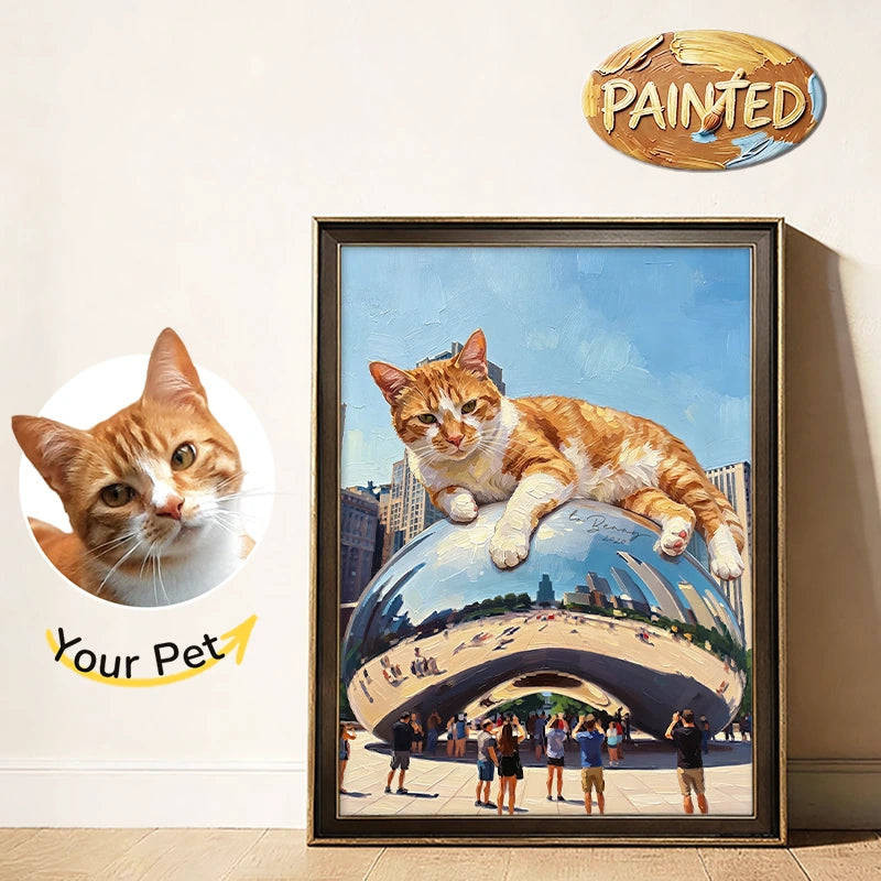 Chicago | Hand-painted Pet Portrait