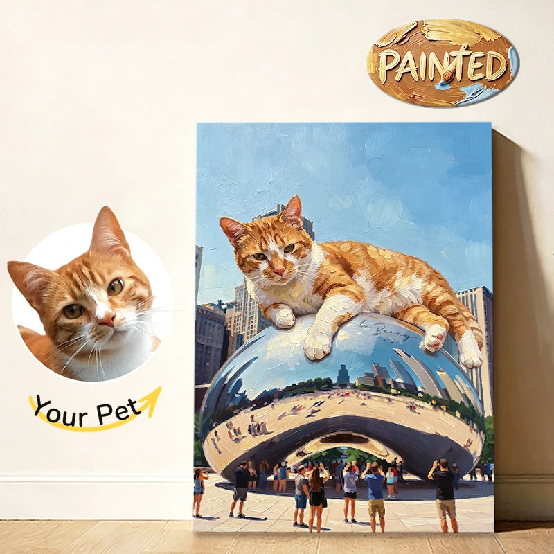 Chicago | Hand-painted Pet Portrait
