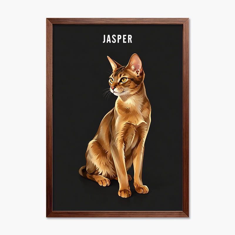 Modern Pet Portrait | Pet Portrait Print