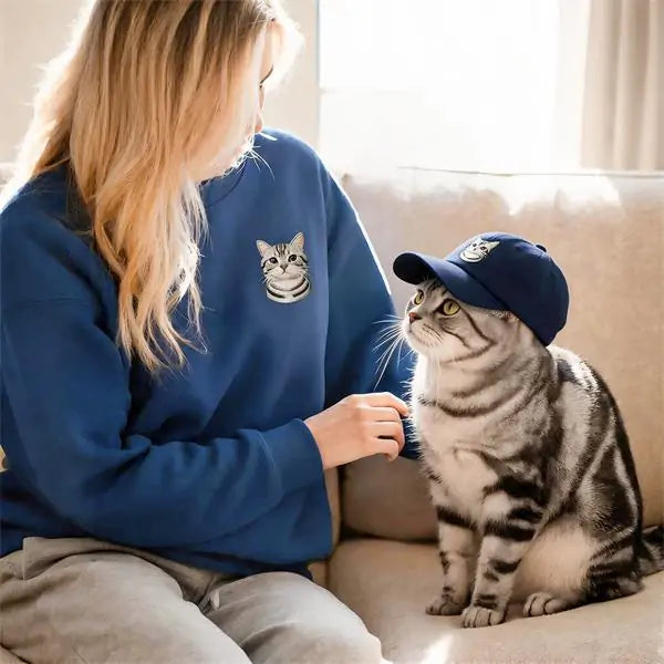 Custom Embroidered Pet Sweatshirt