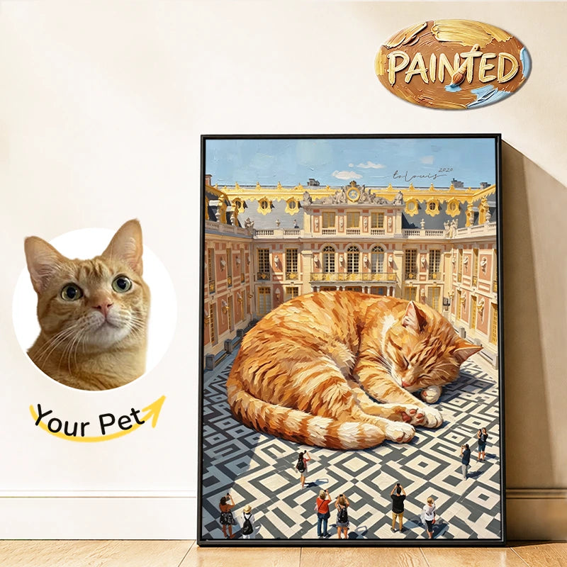 Palace of Versailles | Hand-painted Pet Portrait