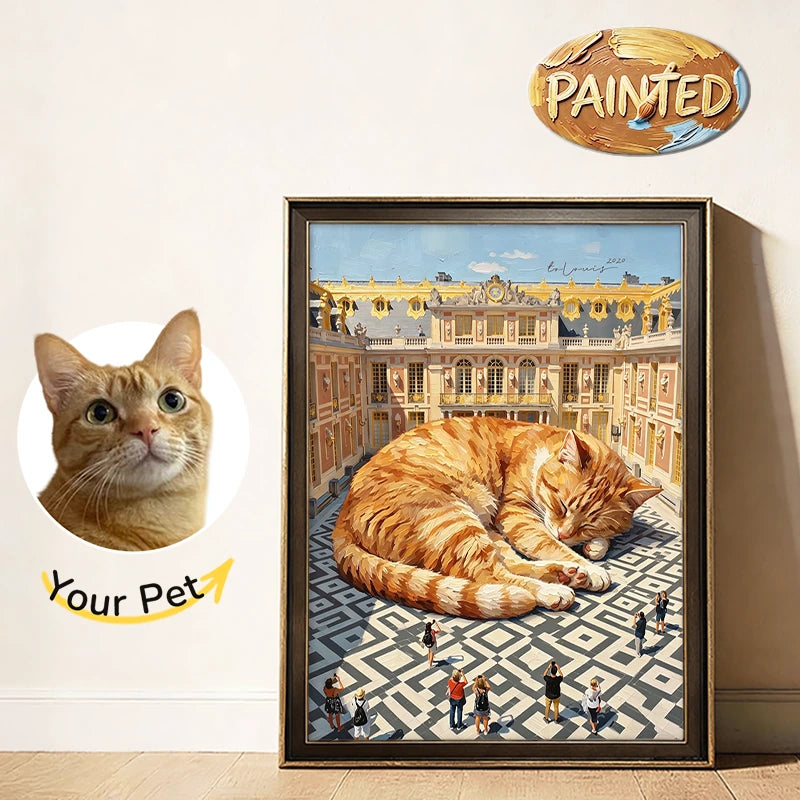 Palace of Versailles | Hand-painted Pet Portrait