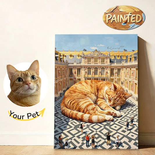 Palace of Versailles | Hand-painted Pet Portrait