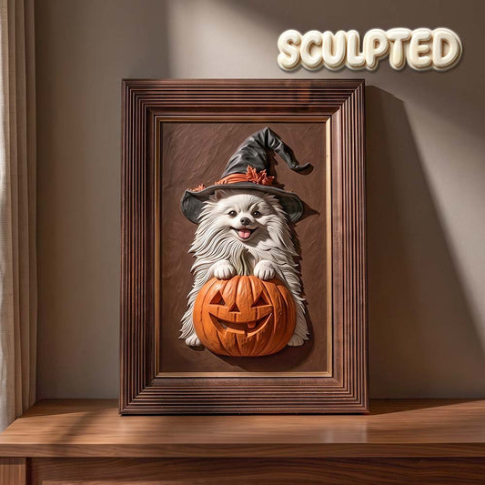 Pumpkin | Hand-sculpted 3D Pet Portrait