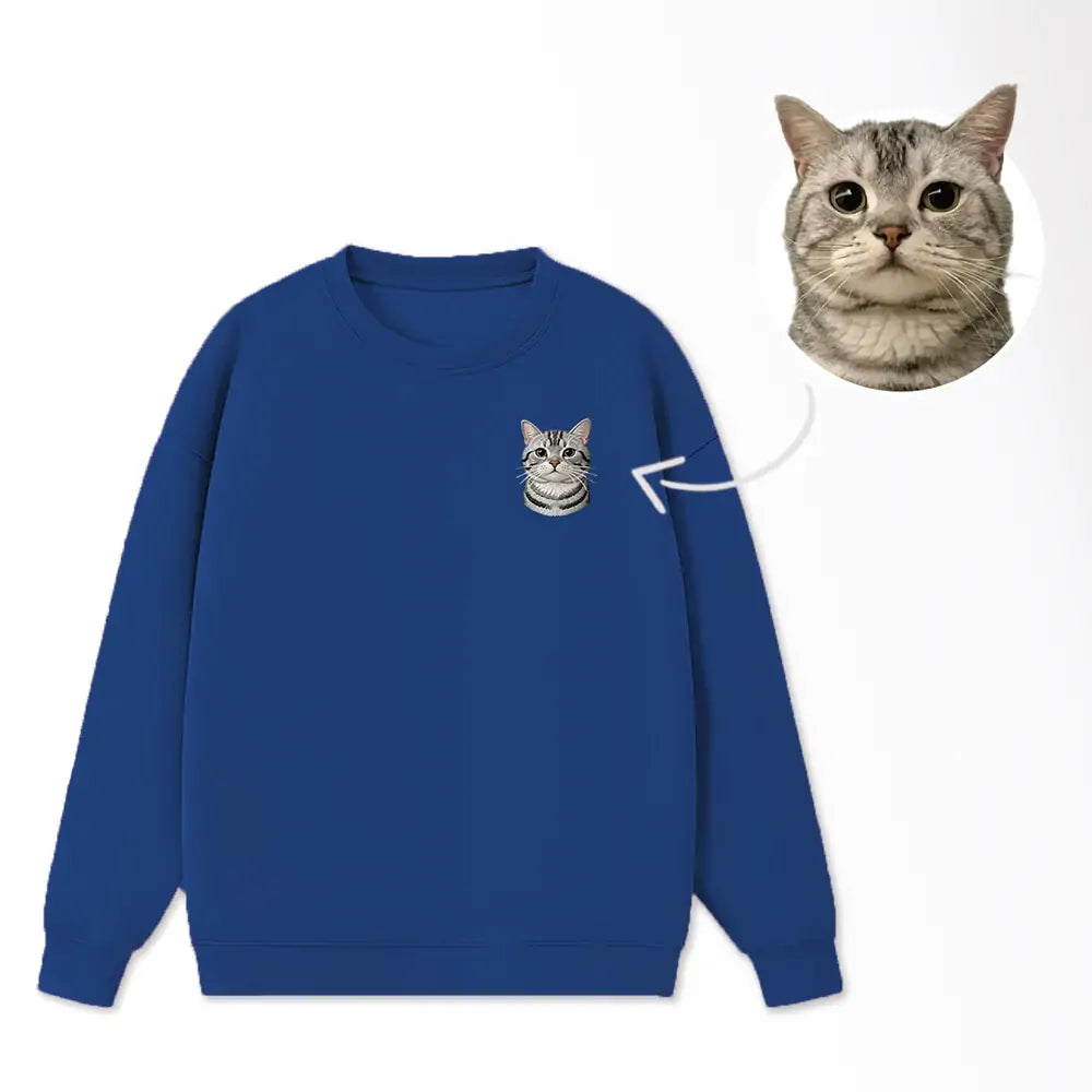 Custom Embroidered Pet Sweatshirt