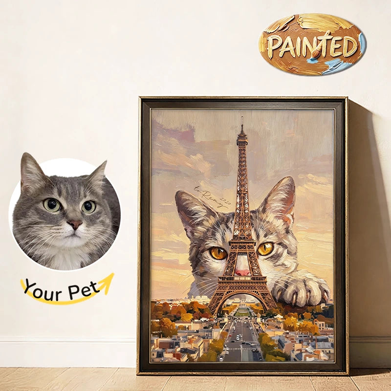 Paris | Hand-painted Pet Portrait