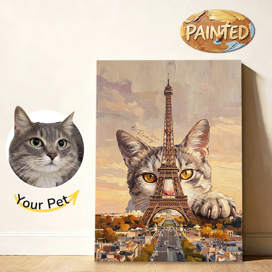 Paris | Hand-painted Pet Portrait