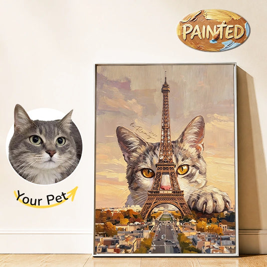 Paris | Hand-painted Pet Portrait