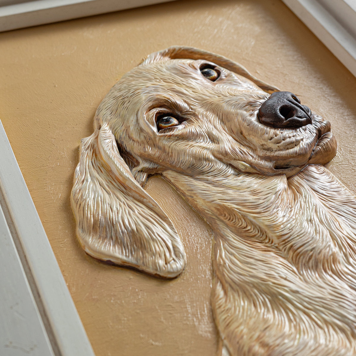 Realistic Pet Portrait | Hand-sculpted 3D Pet Portrait