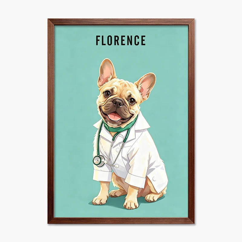 Doctor | Pet Portrait Print