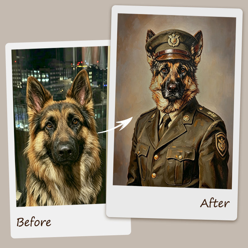 Little Role Collection | Custom Hand-Painted Pet Portrait | Two Pets