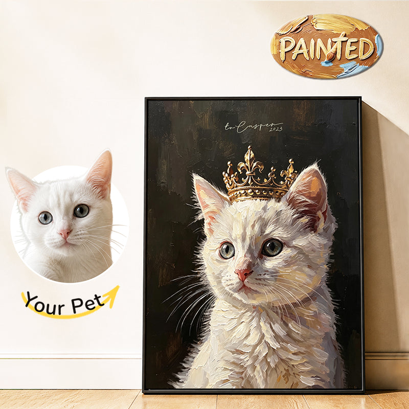 The King | Hand-painted Pet Portrait