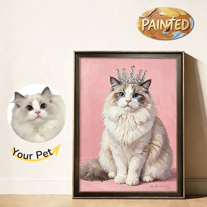 The Queen | Hand-painted Pet Portrait