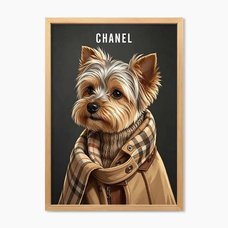 Fashion Model | Pet Portrait Print