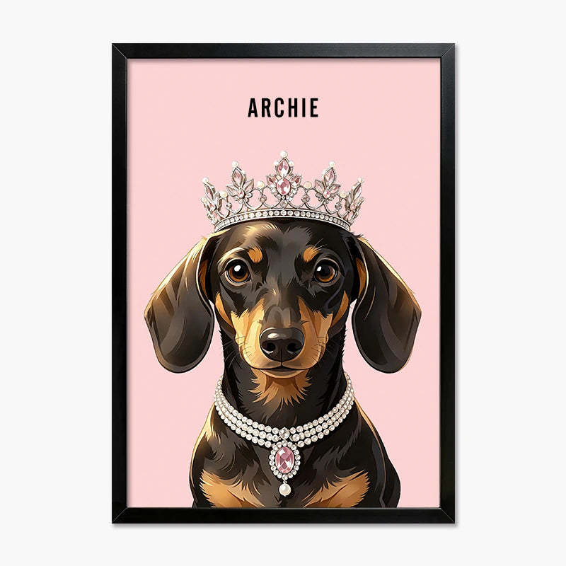 The King | Pet Portrait Print