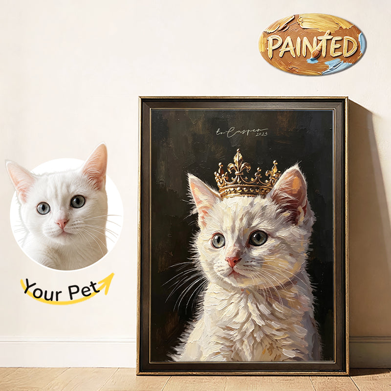 The King | Hand-painted Pet Portrait