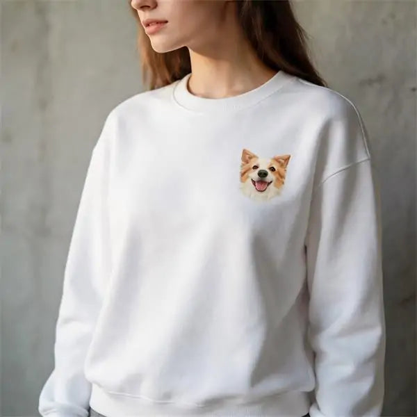 Custom Embroidered Pet Sweatshirt