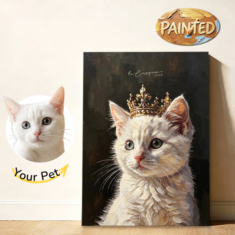 The King | Hand-painted Pet Portrait