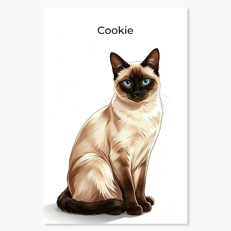 Modern Pet Portrait | Pet Portrait Print