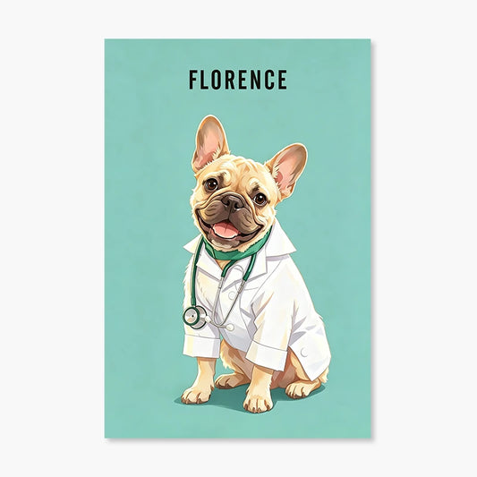 Doctor | Pet Portrait Print