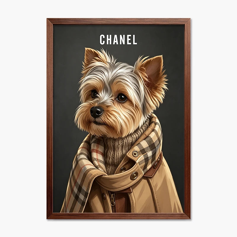 Fashion Model | Pet Portrait Print