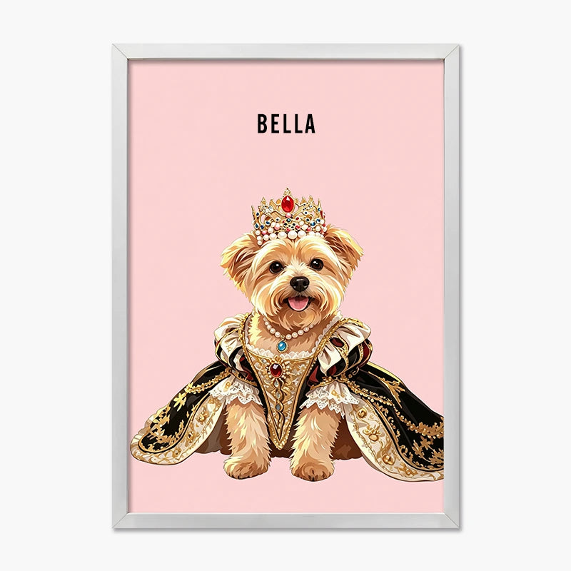 The Queen | Pet Portrait Print