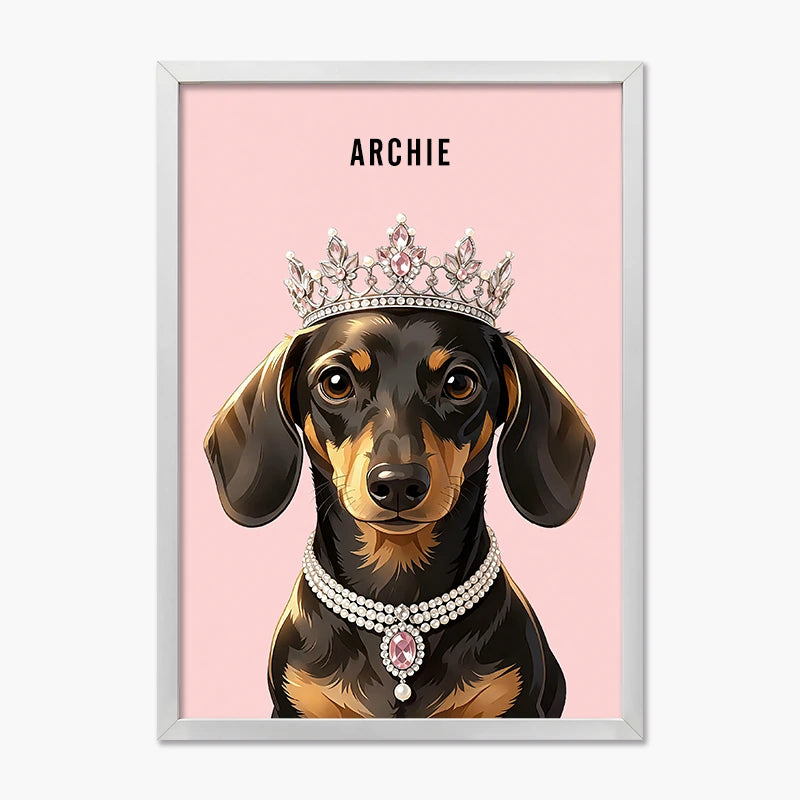 The King | Pet Portrait Print