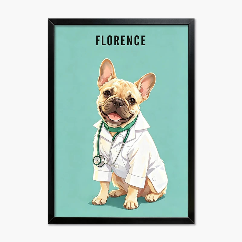 Doctor | Pet Portrait Print