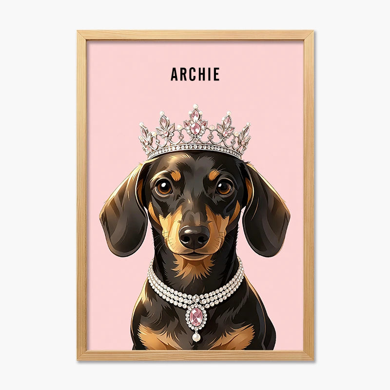 The King | Pet Portrait Print