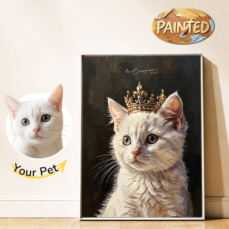 The King | Hand-painted Pet Portrait