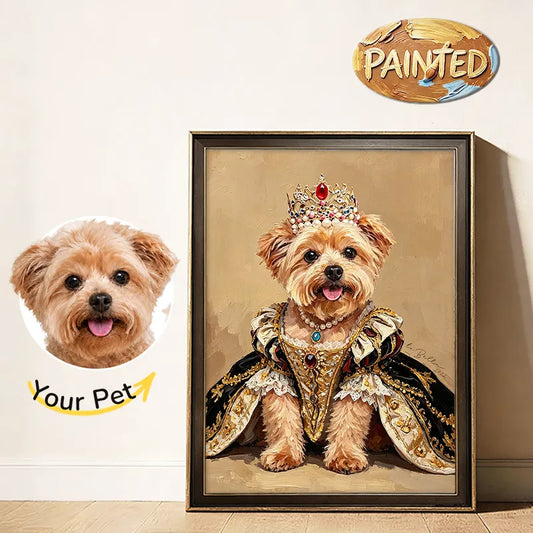 The Queen | Hand-painted Pet Portrait
